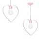 Milagro Hanging lamp AMORE PINK 1xE27 цена и информация | Lastetoa valgustid | hansapost.ee