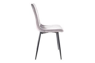 Обеденный стул Signal Alan Velvet, коричневый/черный цвет цена и информация | Стулья для кухни и столовой | hansapost.ee