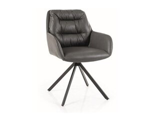 Набор из 2 обеденных стульев Signal Spello, серый/черный цвет цена и информация | Стулья для кухни и столовой | hansapost.ee
