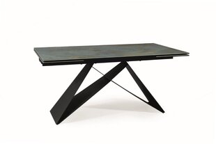 Обеденный стол Signal Westin Ceramic, черный/синий цвет цена и информация | Кухонные и обеденные столы | hansapost.ee