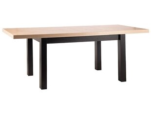 Обеденный стол Signal Presto, коричневый/черный цвет цена и информация | Кухонные и обеденные столы | hansapost.ee