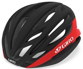 Велосипедный шлем Giro Syntax, черный/красный цена и информация | Шлемы | hansapost.ee