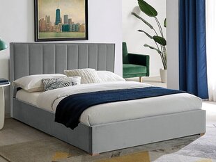 Кровать Signal Marani II Velvet, 140x200 см, серый цвет цена и информация | Кровати | hansapost.ee