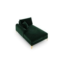 Кушетка Micadoni Home Larnite 1S-VL, темно-зеленый/золотой цвет цена и информация | Диваны | hansapost.ee
