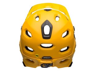 Terve näo kiiver Bell Super DH MIPS Spherical matt kollane/must, S (52-56 cm) цена и информация | Шлемы | hansapost.ee