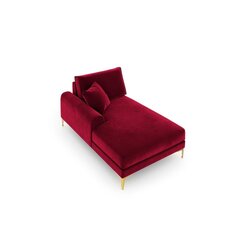 Кушетка Micadoni Home Larnite 1S-VL, цвет красный/золотой цена и информация | Диваны | hansapost.ee