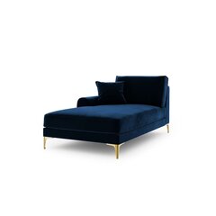 Кушетка Micadoni Home Larnite 1S-VL, цвет синий/золотой цена и информация | Диваны | hansapost.ee