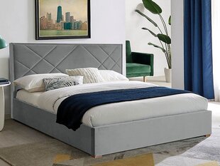 Кровать Signal Magia II Velvet, 140x200 см, серый цвет цена и информация | Кровати | hansapost.ee