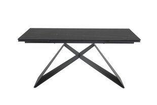 Обеденный стол Signal Westin Ceramic, черный цвет цена и информация | Кухонные и обеденные столы | hansapost.ee