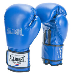 Перчатки боксерские Allright Classic, синие цена и информация | Бокс | hansapost.ee