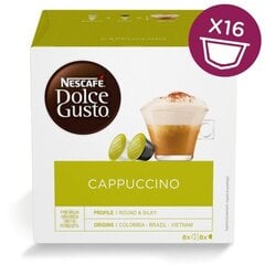 Kohvikapslid Nescafe Dolce Gusto Cappuccino, 16 kapslit karbis hind ja info | Kohv ja kakao | hansapost.ee