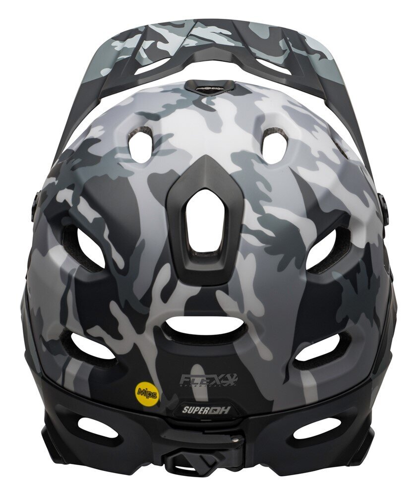 Terve näo kiiver Bell Super DH MIPS Spherical matt must camo, S (52-56 cm) hind ja info | Kiivrid | hansapost.ee