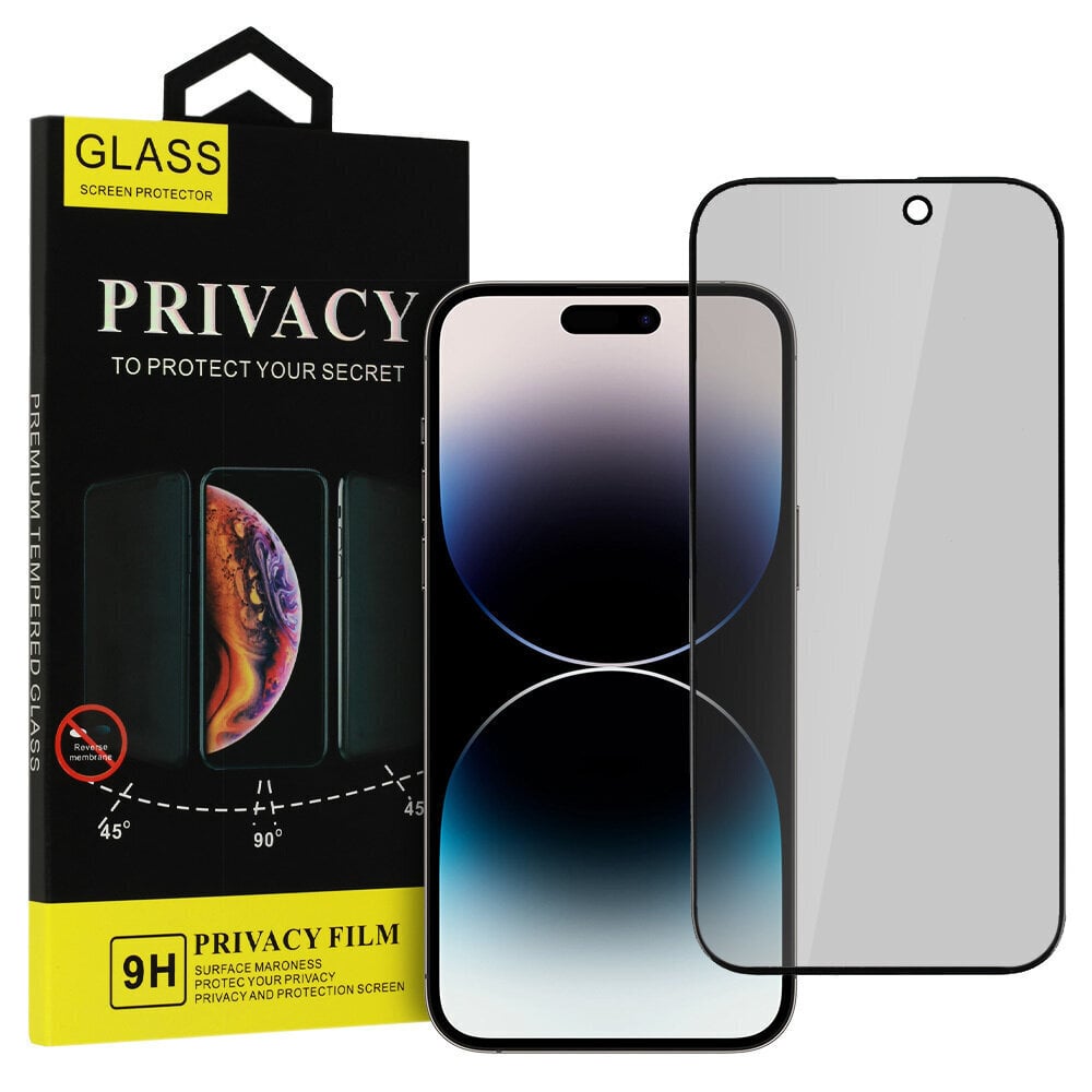 Kaitseklaas Privacy Glass - iPhone 11 цена и информация | Ekraani kaitseklaasid ja kaitsekiled | hansapost.ee