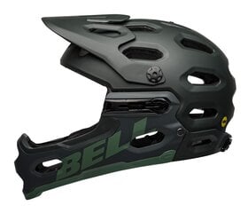 Terve näo kiiver Bell Super 3R MIPS matt roheline, S (52-56 cm) price and information | Helmets | hansapost.ee