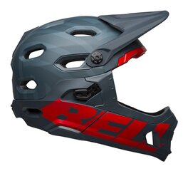 Terve näo kiiver Bell Super DH MIPS Spherical matt sinine, S (51-55 cm) price and information | Helmets | hansapost.ee