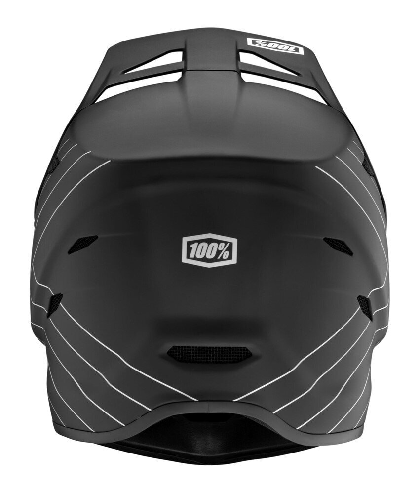 Kask full face Juniorski 100% Status DH/BMX Essential must, M (49-50 cm) цена и информация | Kiivrid | hansapost.ee