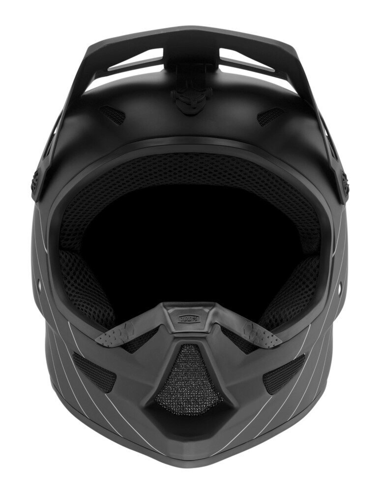 Kask full face Juniorski 100% Status DH/BMX Essential must, M (49-50 cm) цена и информация | Kiivrid | hansapost.ee