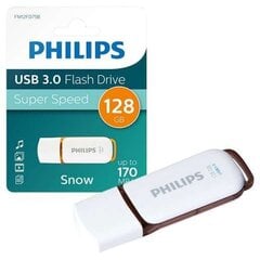 USB флешка Philips 128GB 3.0 Drive Snow Edition цена и информация | USB накопители | hansapost.ee