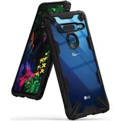 Ringke Fusion X LG G8 ThinQ czarny |black FXLG0006 цена и информация | Чехлы для телефонов | hansapost.ee