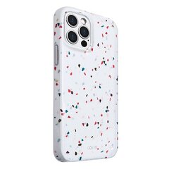 UNIQ etui Coehl Terrazzo iPhone 12|12 Pro 6,1" biały|natural white цена и информация | Чехлы для телефонов | hansapost.ee