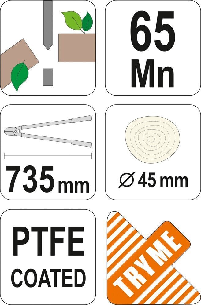 Oksakäärid, tefloniga 735mm Flo (99112) price and information | Aiatööriistad | hansapost.ee