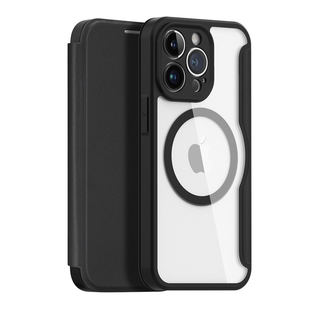 Dux Ducis Skin X Pro Apple iPhone 15 Pro must цена и информация | Telefonide kaitsekaaned ja -ümbrised | hansapost.ee