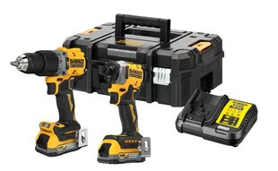 Dewalt Combo komplekt 18V DCD805 löökdrell + DCF850 kruvikeeraja, 2x1,7Ah akud DCK2050E2T цена и информация | Дрели и шуруповёрты | hansapost.ee