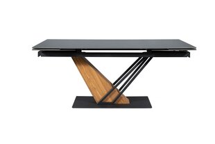 Обеденный стол Signal Genesis, коричневый/черный цвет цена и информация | Кухонные и обеденные столы | hansapost.ee