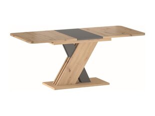 Обеденный стол Signal Exel, коричневый/серый цвет цена и информация | Кухонные и обеденные столы | hansapost.ee