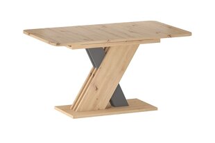 Обеденный стол Signal Exel, коричневый/серый цвет цена и информация | Кухонные и обеденные столы | hansapost.ee
