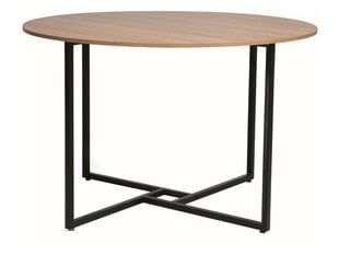 Обеденный стол Signal Alto, коричневый/черный цвет цена и информация | Кухонные и обеденные столы | hansapost.ee