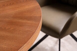Обеденный стол Signal Amadeo, коричневый/черный цвет цена и информация | Кухонные и обеденные столы | hansapost.ee