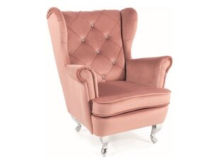 Кресло для гостиной Signal Lili Velvet, розовый цвет цена и информация | Детские диваны, кресла | hansapost.ee