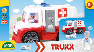 Mänguauto kiirabiauto, 29 cm (karbis), LENA Truxx, 04456 hind ja info | Beebide mänguasjad | hansapost.ee