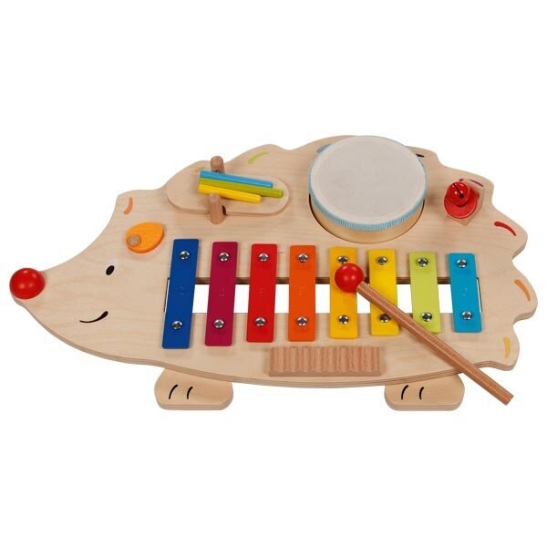 Goki muusikainstrumendid „Muusikust Siil“ цена и информация | Arendavad laste mänguasjad | hansapost.ee