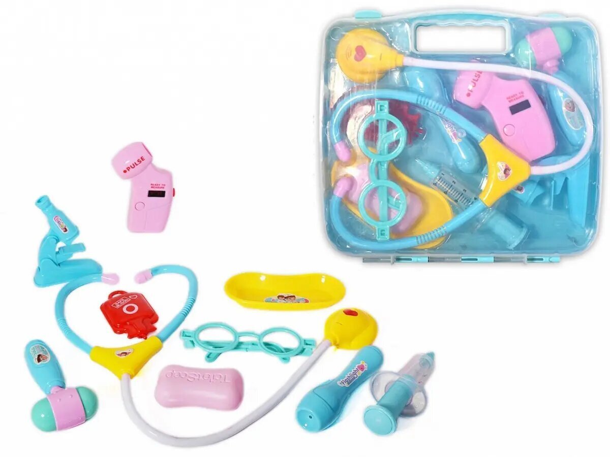 Meditsiiniline komplekt kohvris цена и информация | Arendavad laste mänguasjad | hansapost.ee
