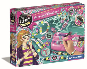 Набор для создания украшений Clementoni Crazy Chic Letter Jewelery Studio цена и информация | Развивающие игрушки для детей | hansapost.ee