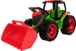 Lena® Giga Trucks traktor frontaallaaduri ja haagisega, 02136 цена и информация | Mänguasjad poistele | hansapost.ee