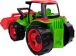 Lena® Giga Trucks traktor frontaallaaduri ja haagisega, 02136 цена и информация | Mänguasjad poistele | hansapost.ee