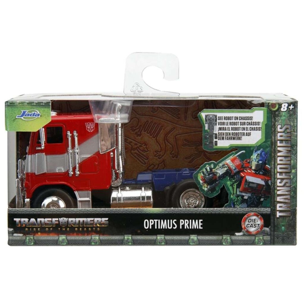 Transformers veoauto Jada Toys Optimus Prime цена и информация | Mänguasjad poistele | hansapost.ee