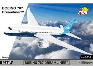 COBI - Plastkonstruktorid Boeing 787 Dreamliner, 1/110, 26603 hind ja info | Klotsid ja konstruktorid | hansapost.ee