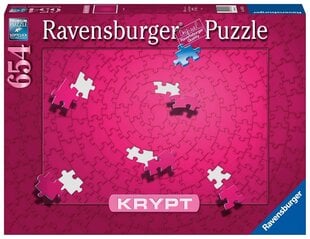 Ravensburgeri pusle Krypt Pink 654tk 16564 hind ja info | Pusled lastele ja täiskasvanutele | hansapost.ee