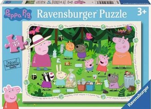 Ravensburgeri pusle Peppa Pig 35PC 5618 hind ja info | Pusled lastele ja täiskasvanutele | hansapost.ee
