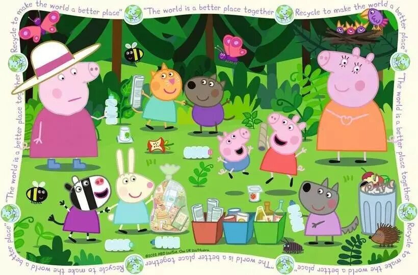 Ravensburgeri pusle Peppa Pig 35PC 5618 цена и информация | Pusled lastele ja täiskasvanutele | hansapost.ee