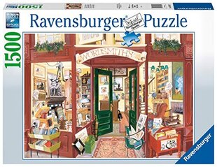 Ravensburger Wordsmithi raamatupoes 1500-osaline pusle täiskasvanutele ja lastele alates vanusest 12 цена и информация | Пазлы | hansapost.ee