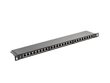 Lanberg Patch Panel 24 Port 0,5U Cat.6 must kilp hind ja info | Võrgulülitid | hansapost.ee