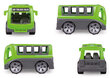Mänguautobuss, 29 cm (karbis), LENA Truxx 04454, 2+ hind ja info | Beebide mänguasjad | hansapost.ee