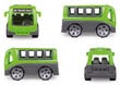 Mänguautobuss, 29 cm (karbis), LENA Truxx 04454, 2+ цена и информация | Beebide mänguasjad | hansapost.ee