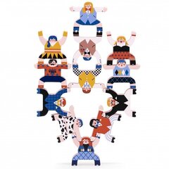 Аркадная игра Balancing Humans Circus Puzzle Viga, 12 деталей цена и информация | Игрушки для малышей | hansapost.ee