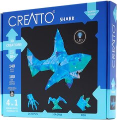 Творческий набор Creatto Shark, 10 лет+ цена и информация | Развивающие игрушки для детей | hansapost.ee